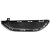 2019-2021 Hyundai Tucson Grille Lower Driver Side Raw Glossy Black
