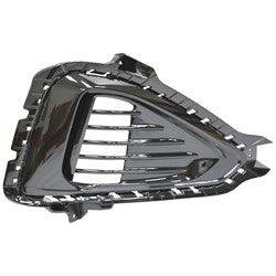 2018-2019 Hyundai Sonata Fog Lamp Bezel Front Passenger Side Primed Turbo