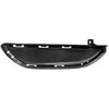 2019-2021 Hyundai Tucson Grille Lower Passenger Side Raw Glossy Black