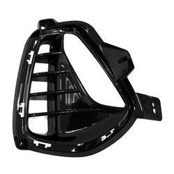 2018-2020 Hyundai Elantra Gt Fog Lamp Bezel Front Passenger Side Bight Black Finish Without N-Line