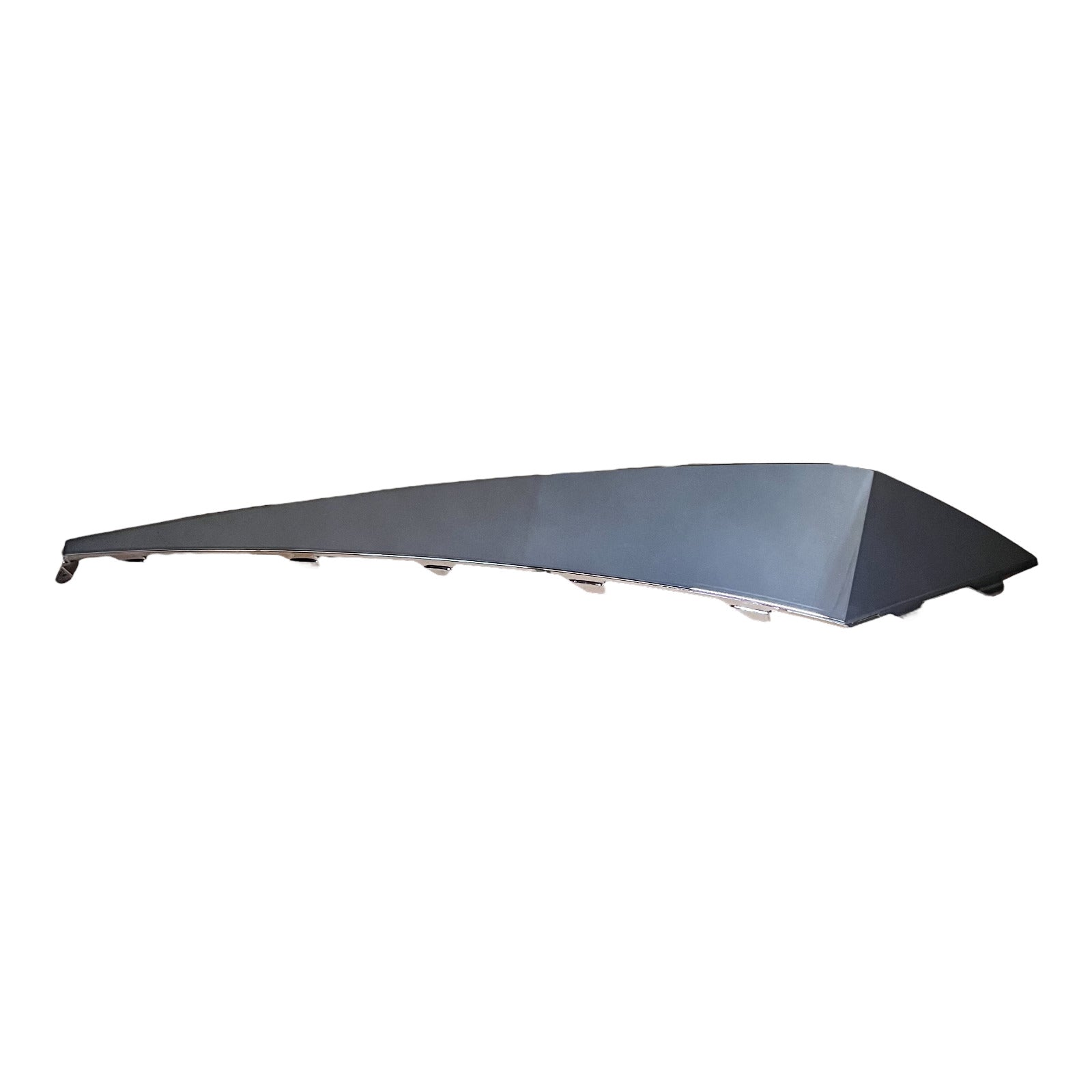 Moulure de pare-chocs avant côté conducteur pour Hyundai Elantra Berline 2021-2023, partie inférieure chromée fumée, fabrication coréenne, Hy1046119 - Hunt Parts