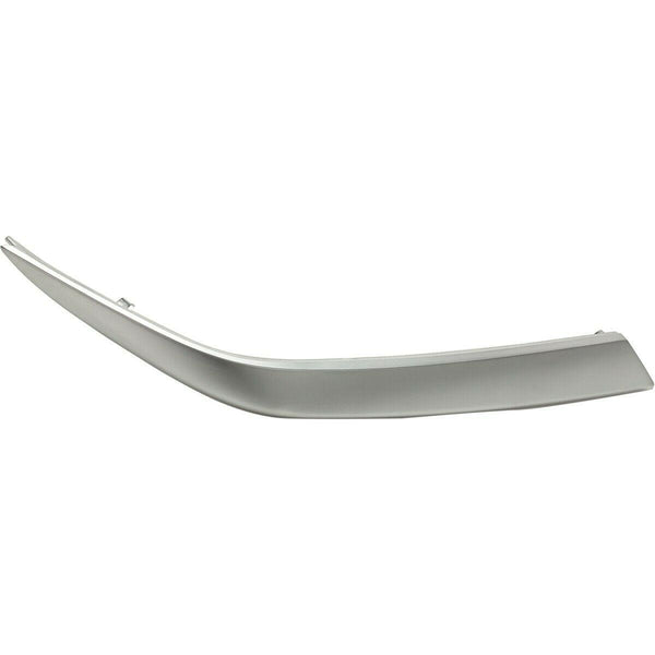 2019-2020 Hyundai Santa Fe Bumper Moulding Front Passenger Side Satin Chrome Finish(Extension To Moulding Above Grille)