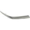 2019-2020 Hyundai Santa Fe Bumper Moulding Front Passenger Side Satin Chrome Finish(Extension To Moulding Above Grille)
