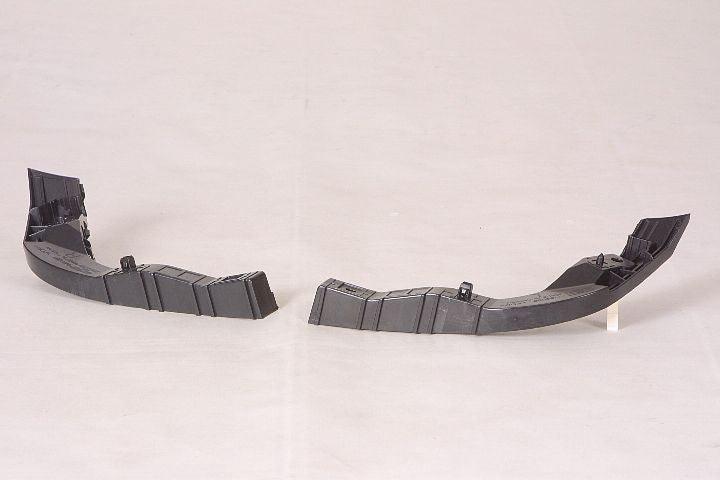 Support de pare-chocs avant inférieur côté conducteur Hyundai Elantra 2007-2010 Noir mat, HY1066112