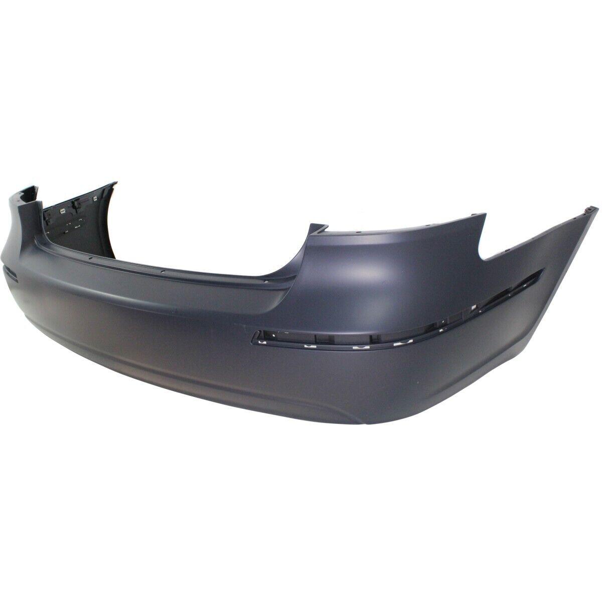 Pare-chocs arrière Hyundai Sonata 2009-2010 2.4L, sortie d'échappement simple avec moulure apprêtée, HY1100166C