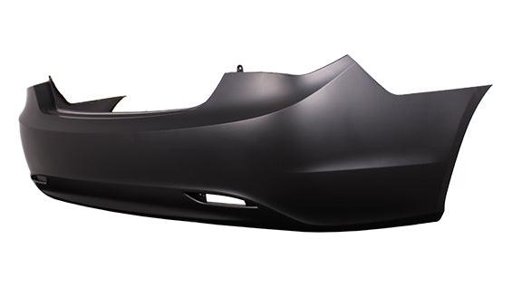 Pare-chocs arrière Hyundai Sonata 2011-2013, apprêté, sortie d'échappement simple, HY1100175C