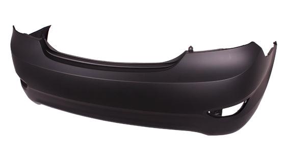 Pare-chocs arrière noir pour Hyundai Accent berline 2012-2017, référence HY1100184B