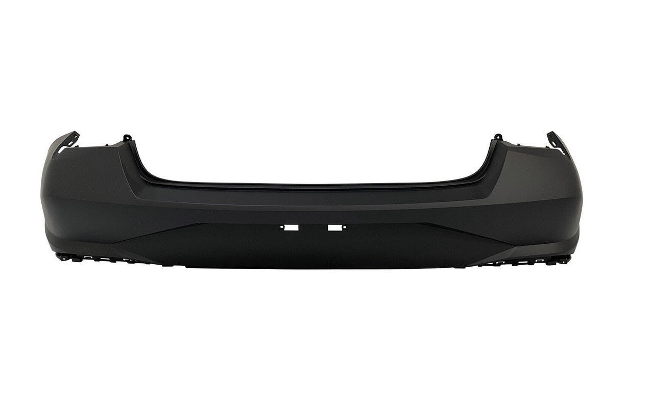 Pare-chocs arrière apprêté pour Hyundai Elantra berline 2021-2023 (sans capteur, sauf N-Line, fabriqué aux États-Unis), référence Hy1100243C - Hunt Parts