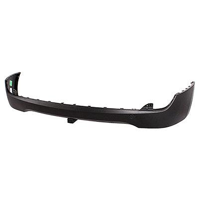 2010-2015 Hyundai Tucson Bumper Lower Rear Matt Black With Tow Hook Capa