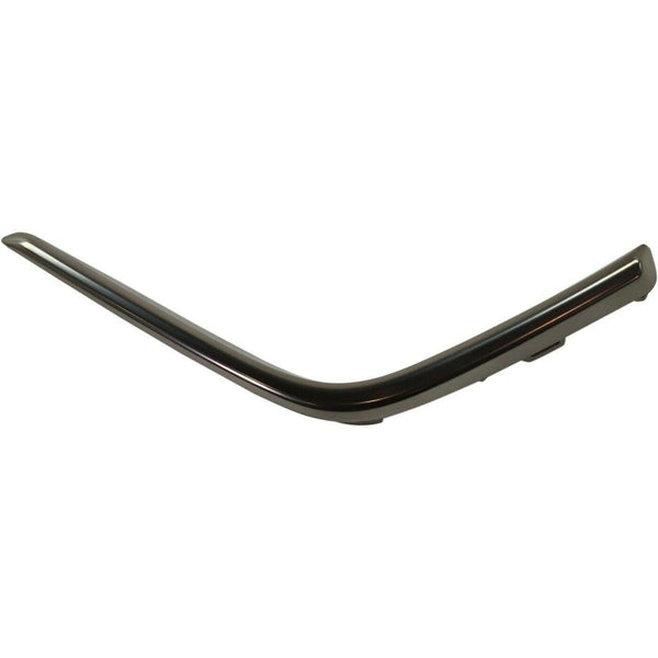 2019 Hyundai Santa Fe Xl Bumper Moulding Rear Driver Side Satin Nickel (Reflector Trim)