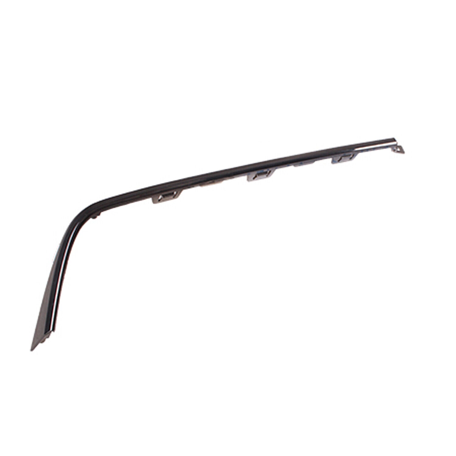 Moulure de pare-chocs avant côté passager pour Hyundai Elantra Berline 2021-2023, partie inférieure chromée fumée, modèle fabriqué aux États-Unis (édition limitée), référence HY1147113 - Hunt Parts