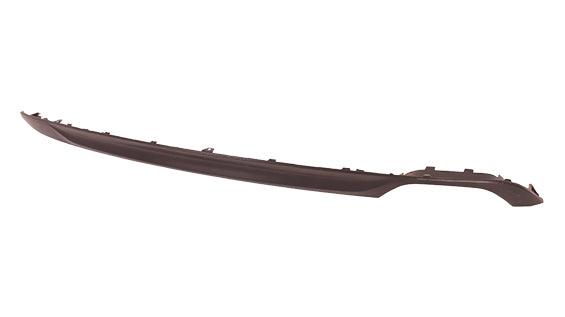 Pare-chocs arrière avec jupe pour Hyundai Sonata 2015-2017, sortie d'échappement simple, noir mat, Capa, HY1195106C