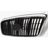 2001-2003 Hyundai Elantra Grille Chrome/Black