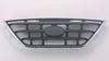 2004-2006 Hyundai Elantra Grille Chrome/Black