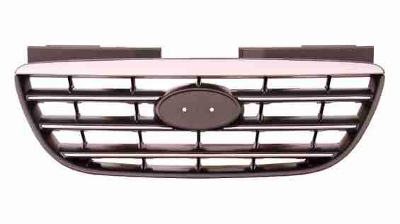2007-2009 Hyundai Elantra Grille Chrome/Black