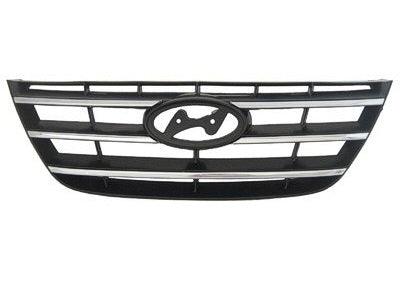 2009-2010 Hyundai Sonata Grille Chrome/Black