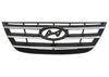 2009-2010 Hyundai Sonata Grille Chrome/Black