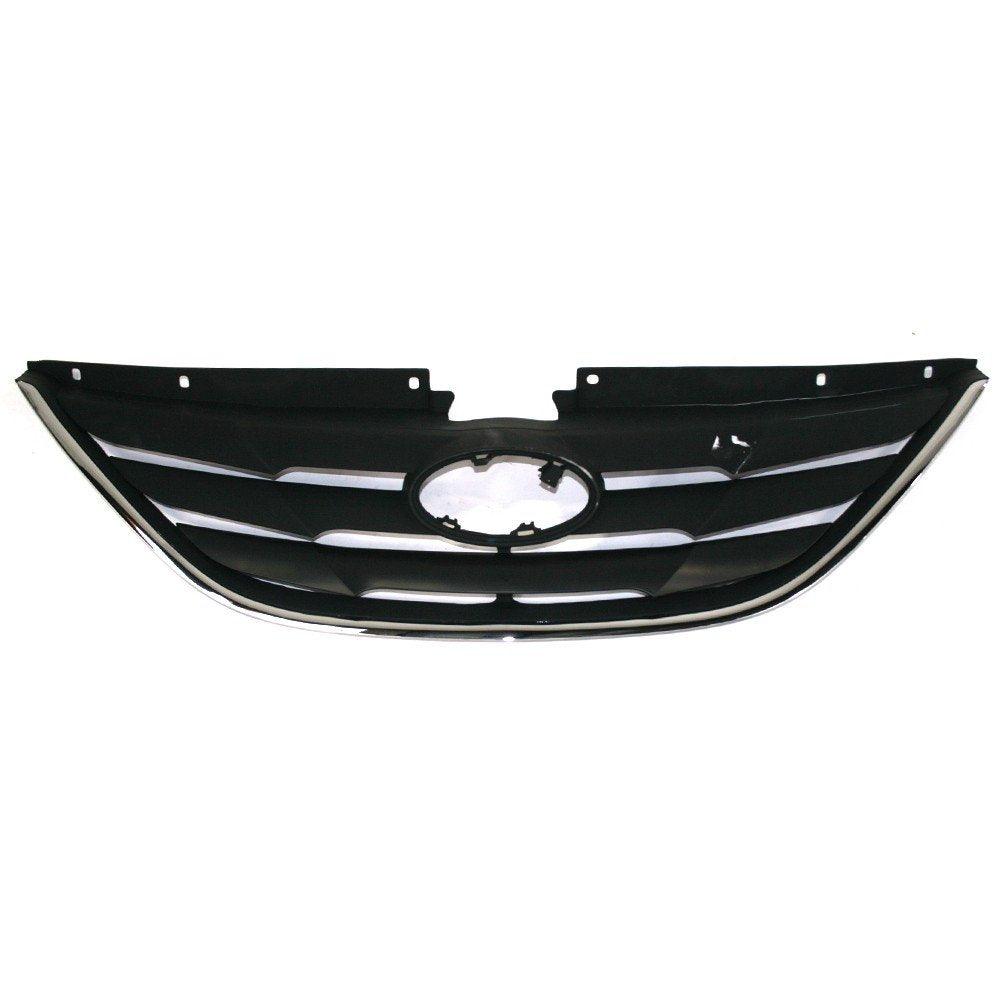 Calandre Hyundai Sonata 2011-2013 Chrome/Noir, HY1200154