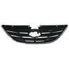 Grille Hyundai Sonata 2011-2013 Chrome/Black , Hy1200154U