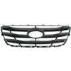 2010-2012 Hyundai Santa Fe Grille Black