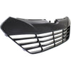 2010-2015 Hyundai Tucson Grille Black Gls For Use Without Chrome Moulding