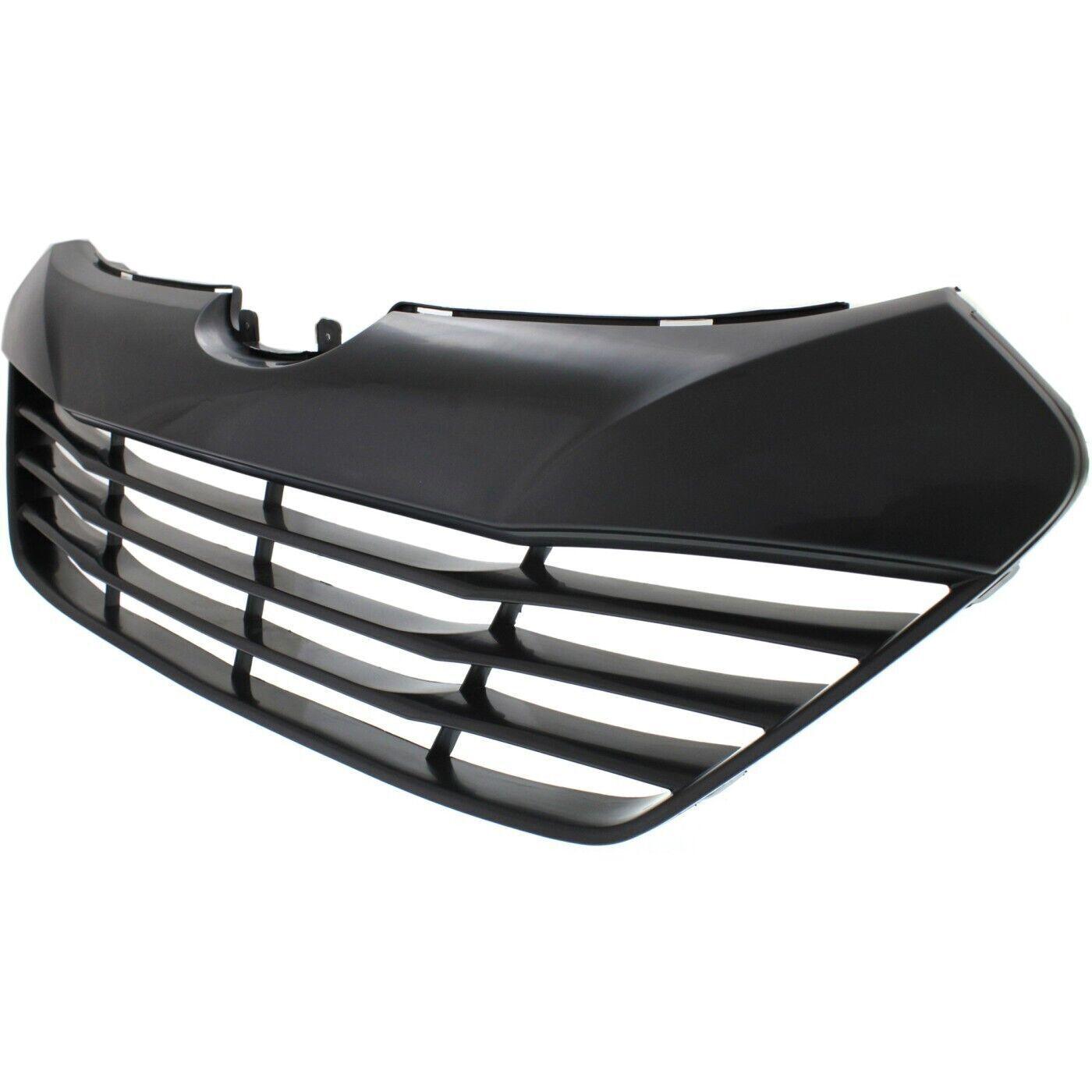Calandre Hyundai Tucson 2010-2015 noire GLS pour utilisation sans moulure chromée, HY1200156
