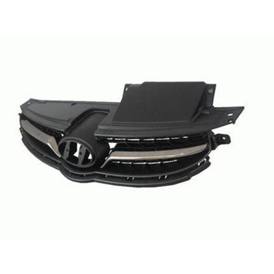 Calandre Hyundai Elantra Sedan 2011-2013 Chrome/Noir, HY1200160