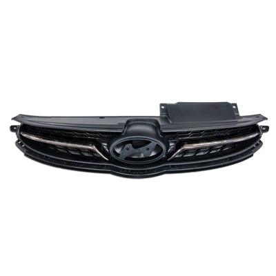Calandre Hyundai Elantra Sedan 2011-2013, fabriquée en Corée, gris foncé mat avec moulure chromée, modèle Ltd, HY1200165