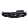 Grille Korea Hyundai Elantra Sedan 2011-2013 Built Matte-Dark Gray With Chrome Mldg Ltd Model , Hy1200165U