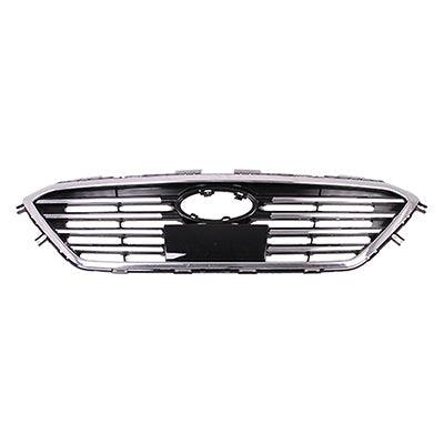 2015-2017 Hyundai Sonata Grille Chrome With Auto Cruise Without Sport Pkg