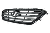 2015-2017 Hyundai Sonata Grille With Chrome/Black Molding 3 Bars Without Auto Cruise Ptd Silver Gray Sport