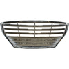 2015-2016 Hyundai Genesis Sedan Grille Chrome Silver/Satin Without Adaptive Cruise