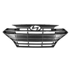 Calandre noire/chromée sans garniture pour Hyundai Elantra berline 2019-2020, HY1200212