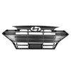 2019-2020 Hyundai Elantra Sedan Grille Black/Chrome Use With Adaptive Cruise For Usa Built Model