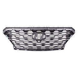 Calandre Hyundai Santa Fe 2019-2020, gris/chrome satiné avec caméra, HY1200221