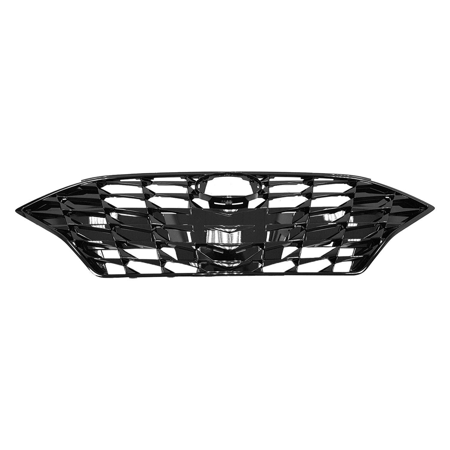 Calandre avant noire brillante sans vitre pour Hyundai Sonata 2020-2023, HY1200230