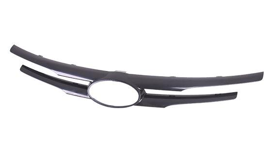 Moulure de calandre supérieure Hyundai Sonata 2014 Noir mat pour calandre Hy1200192, HY1210108