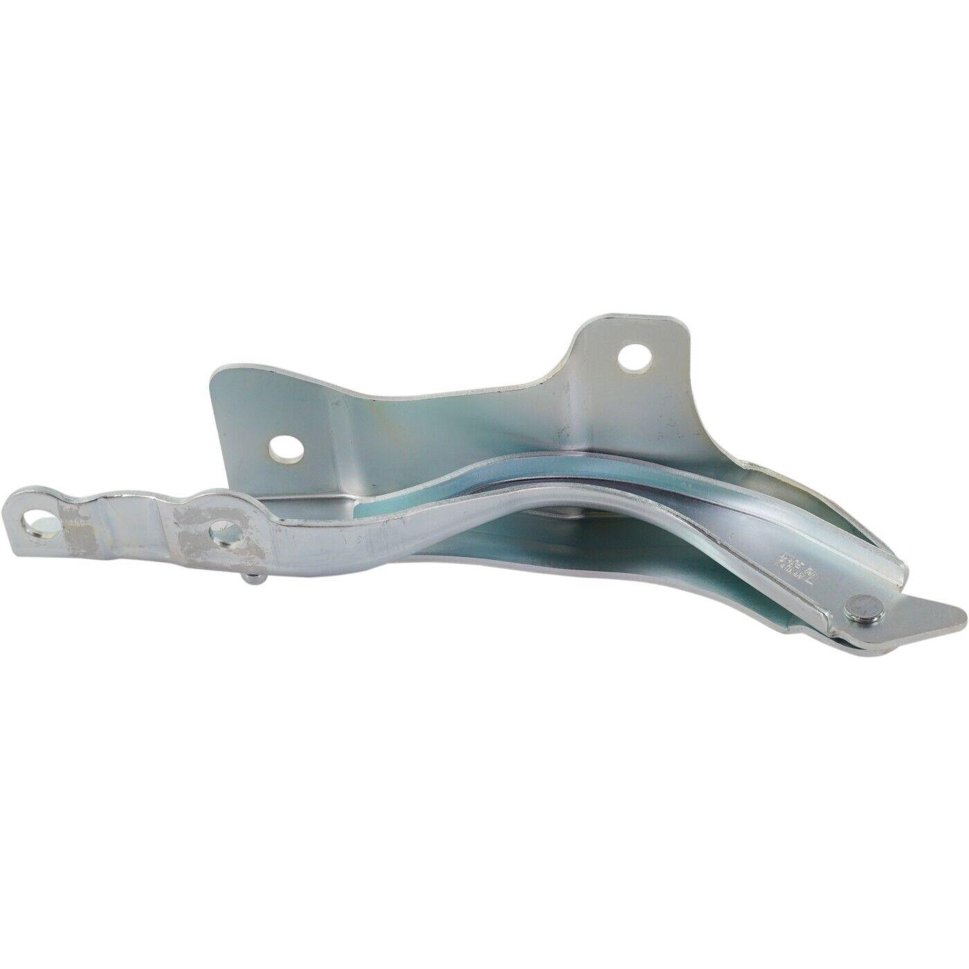Charnière de capot côté conducteur pour Hyundai Santa Fe Sport 2017-2018, acier, finition chrome satiné, HY1236170