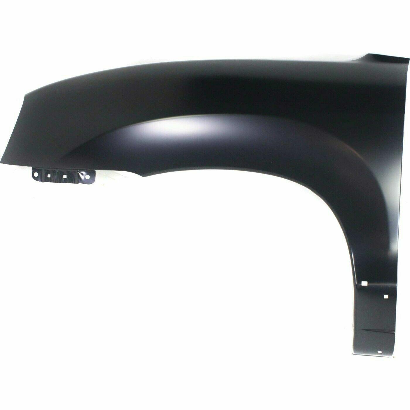 Aile avant côté conducteur Hyundai Santa Fe 2001-2006 avec trou de moulure, HY1240119