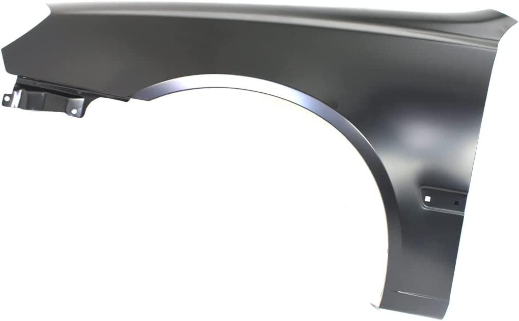 Aile avant côté conducteur pour Hyundai Accent Berline 2003-2005, sans trou pour moulure de bas de caisse, HY1240132