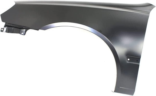 2003-2005 Hyundai Accent Sedan Fender Front Driver Side Without Rocker Moulding Hole