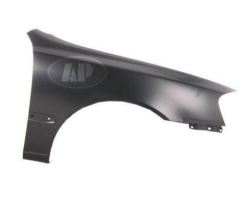 Aile avant côté passager pour Hyundai Accent Sedan 2000-2002 avec trou pour moulure supérieure, HY1241128