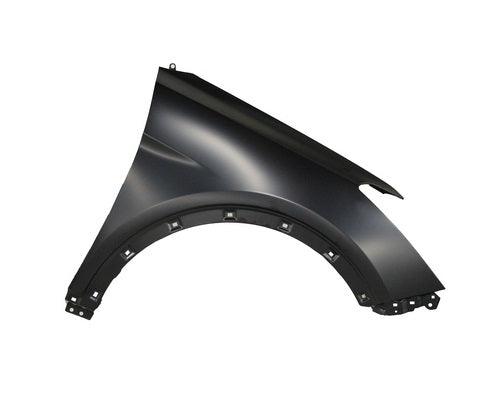 Aile avant côté passager pour Hyundai Santa Fe 2013-2018 (sans emplacement pour feu de position latéral), acier, modèles GLS/LTD/XL fabriqués aux États-Unis, HY1241160