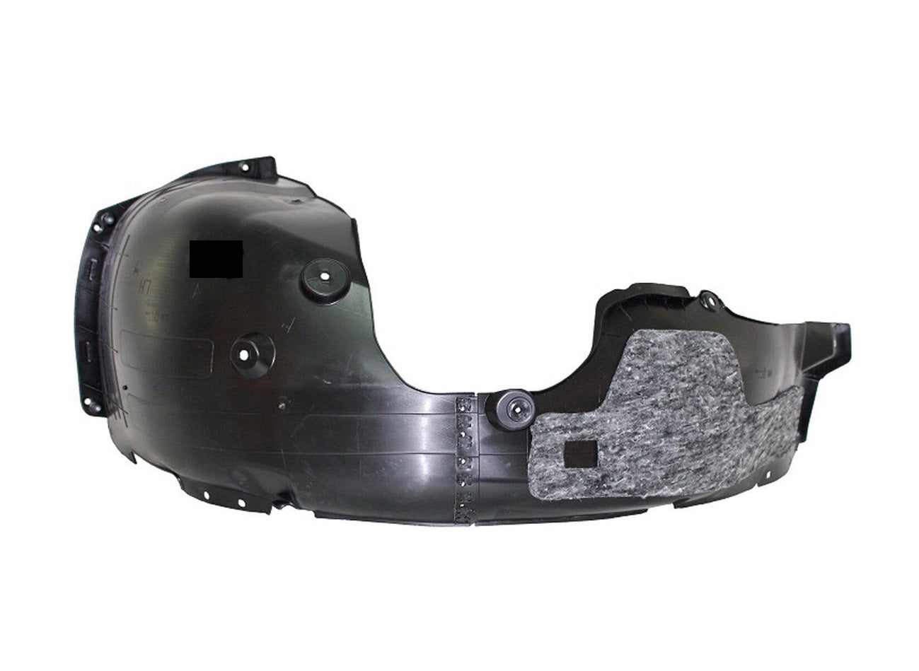 Passage de roue avant côté conducteur pour Hyundai Elantra Berline 2021-2023, moulé par injection, fabriqué aux États-Unis, HY1248186 - Hunt Parts