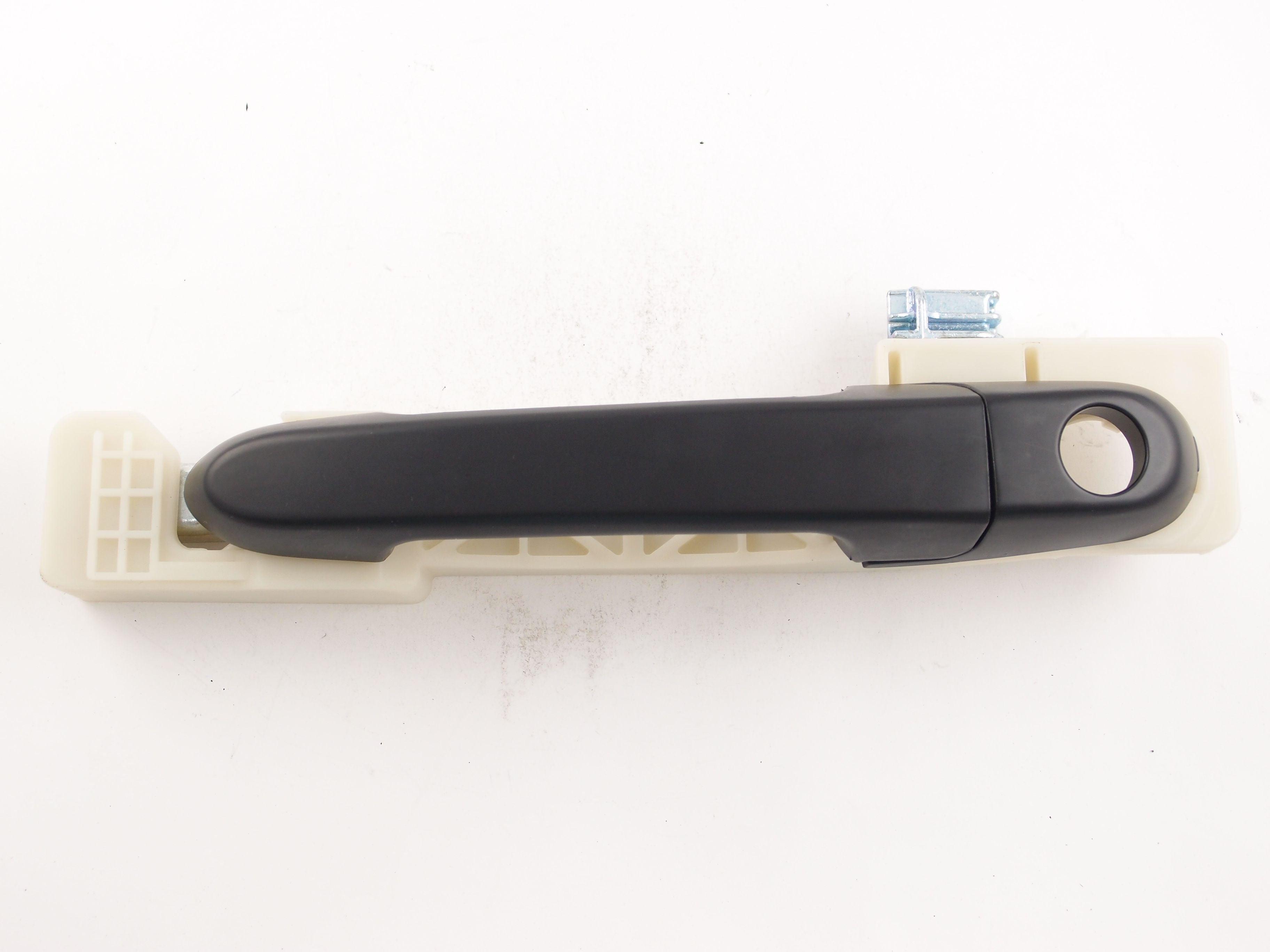 Poignée de porte extérieure avant côté conducteur pour Hyundai Accent Hatchback 2006-2011, apprêtée noire, HY1310117