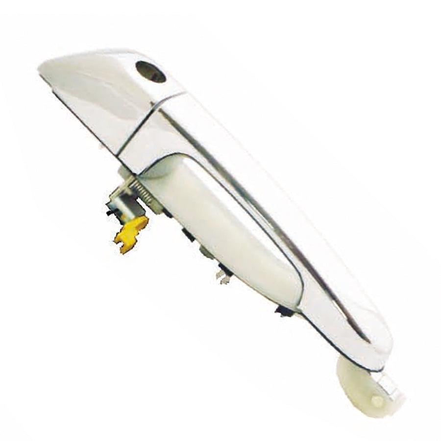 Poignée de porte extérieure avant côté conducteur pour Hyundai Entourage 2007-2008, entièrement chromée, HY1310122