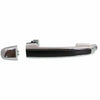 2006-2010 Hyundai Sonata Door Handle Front Passenger Side Outer (Chrome/Black Strip)
