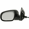 2010-2011 Hyundai Accent Hatchback Mirror Driver Side Manual Black