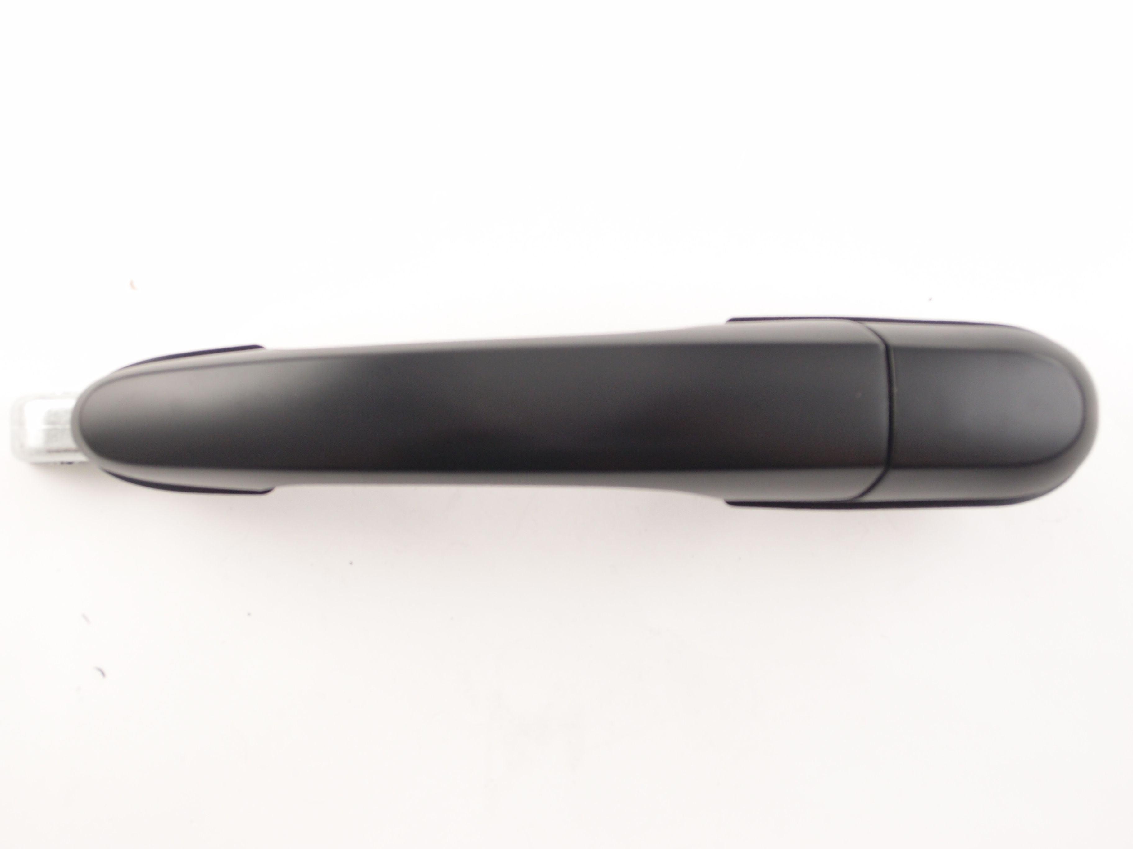 Poignée de porte arrière extérieure côté conducteur Hyundai Tucson 2005-2009 noire Ptm, HY1520106