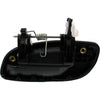 2001-2006 Hyundai Elantra Door Handle Rear Passenger Side Outer Black Ptm
